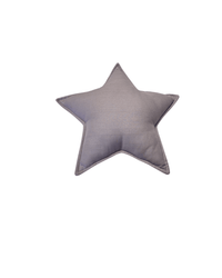 1 Linen star pillow | Gray - hellolittlefox