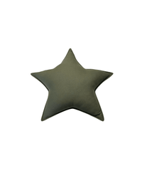 1 Linen star pillow | Khaki - hellolittlefox