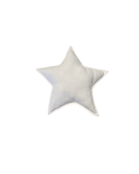 1 Linen star pillow | White - hellolittlefox