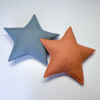 2 stars pillows | Sage Green & Terracotta - hellolittlefox
