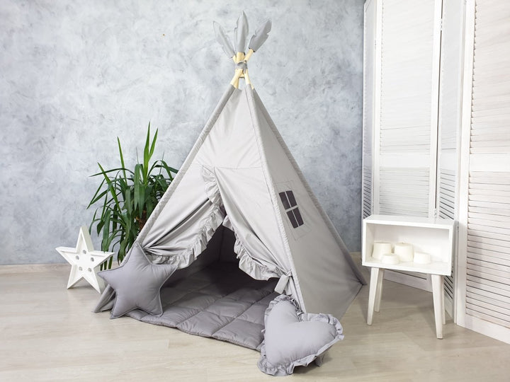 montessori zelt Tipi für Kinder | Indoor Zelt Kombination::Hasen Anthrazit/Anthrazit kinder mountainbike 16 zoll Re-Import