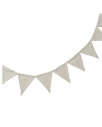 Linen Bunting Garland | Off White - hellolittlefox