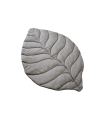 Linen Leaf Mat | Gray - hellolittlefox