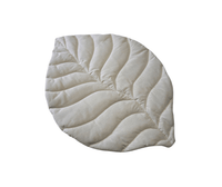 Linen Leaf mat | Off White - hellolittlefox