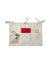 Linen toy pocket | Off White - hellolittlefox