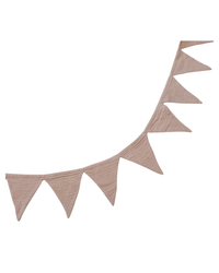 Muslin Bunting Garland | Pale Pink - hellolittlefox