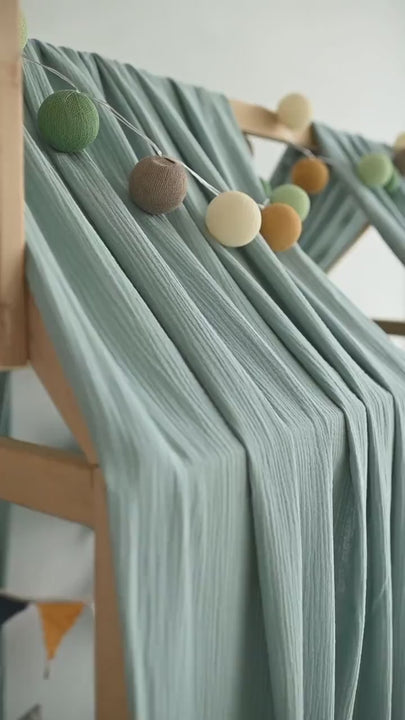 Kids room in sage tones